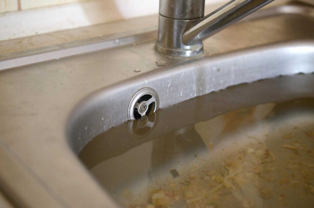 clogged sink drain